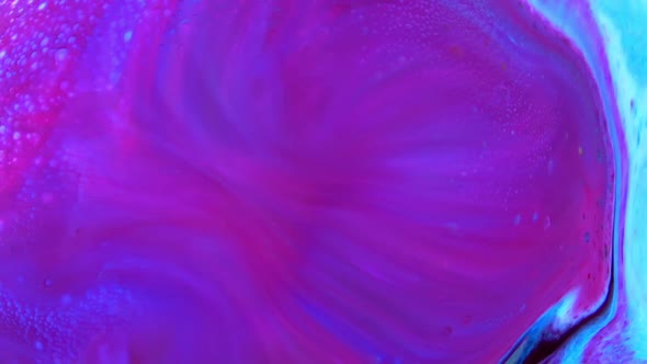 Colorful Liquid Ink Colors Blending Burst Swirl Fluid 120