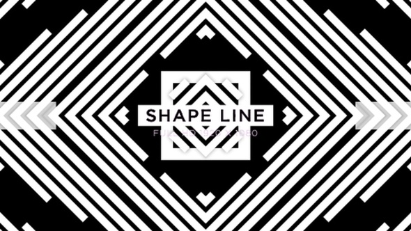 Shape Line Vj Loops Background alt