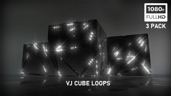 VJ Loops Cubes - 3 Pack