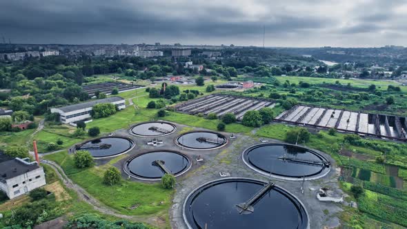City Waste Management Sewage and Water Treatment Plants alt