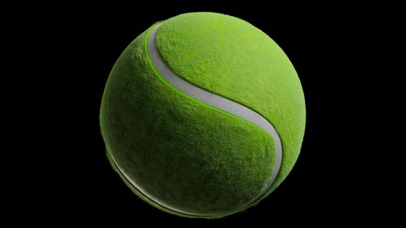 Tennis Ball with alpha channel