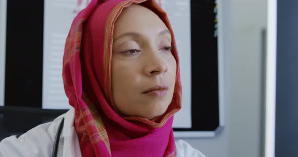 Medical professional at work alt