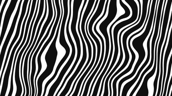 Simple Background With Wavy Lines Version 02