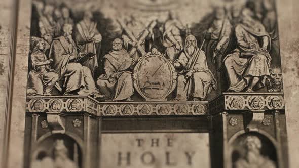 Holy Bible, Slider Shot, Old Paper Bible, King James Bible alt