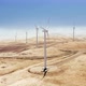 Aerial Shooting of Working Windturbines Producing Energy in California - VideoHive Item for Sale