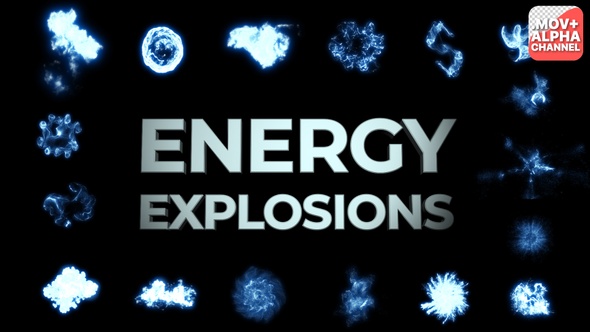 Energy Explosions FX Pack | Motion Graphics