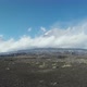 View of Volcanoes with Change of Clouds on Background Blue Sky - VideoHive Item for Sale