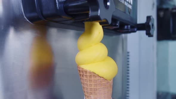 ice cream machine for cooking making delicious ice cream