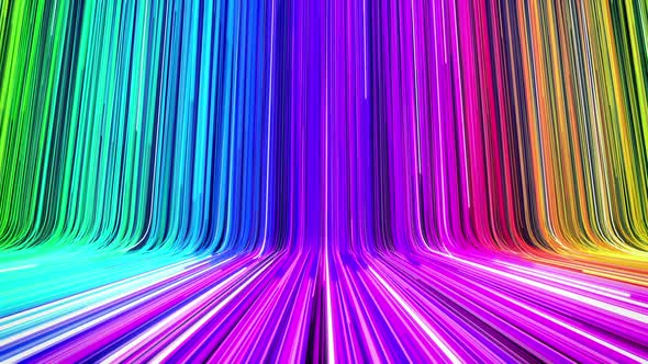 Rainbow Lights Background By Victorybox Videohive