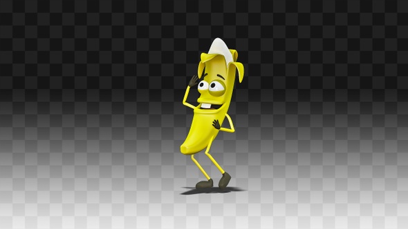 Banana funny dancing hip hop, Motion Graphics VideoHive