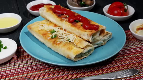 Vegetarian Shawarma Sandwich alt