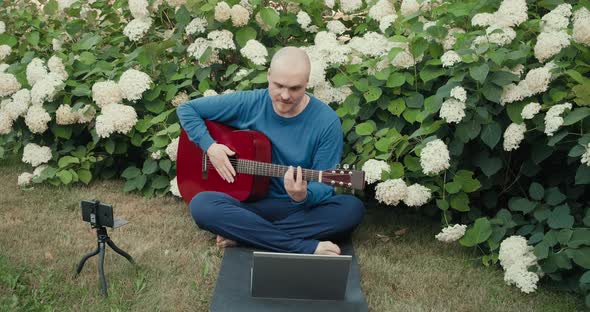 Man is in Nature and Teachers Online Acoustic Guitar Lessons alt