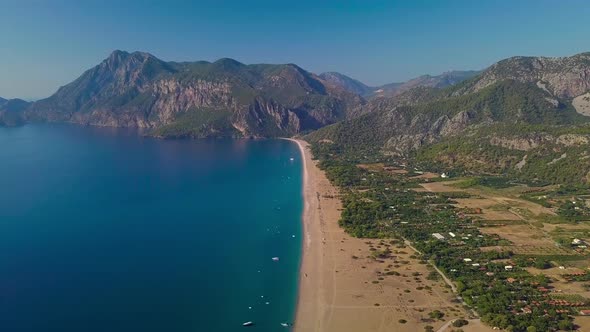 Aerial View of Cirali Beach alt