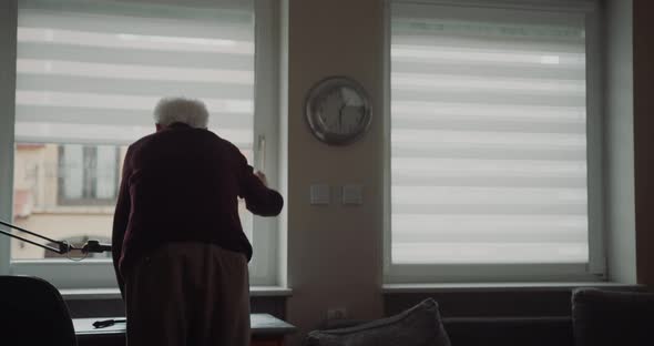 Portrait of Old Senior Man Retired alt