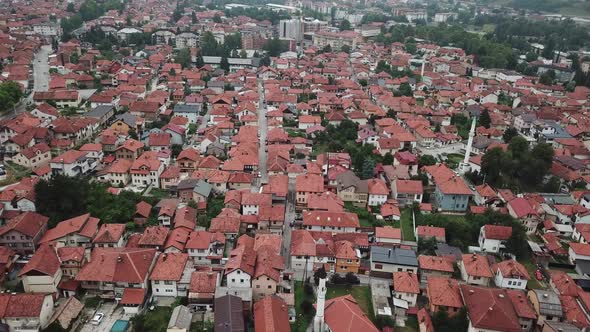 Visoko, Bosnia And Herzegovina, Little Town In The Valley Of Bosnian Pyramids V3 alt
