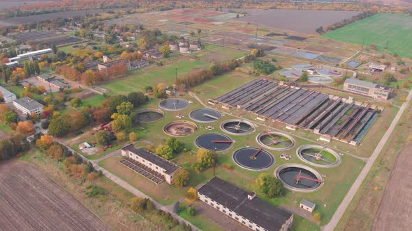 Sewage Treatment Station Reservoir alt