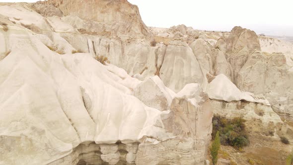 Cappadocia Landscape Aerial View. Turkey. Goreme National Park alt