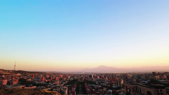 Yerevan City Panorama Time Lapse alt