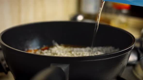 Add Water to the Pilaf alt