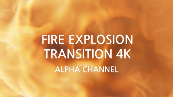 Fire Explosion Transition 4K