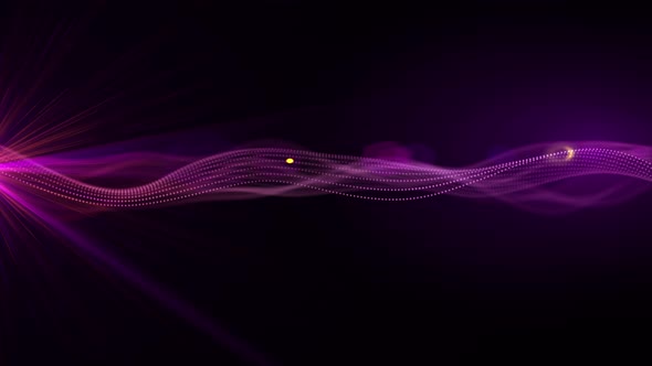 Purple 02 Wave Motion Background