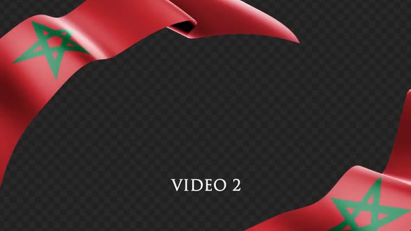 Long Flag Morocco alt