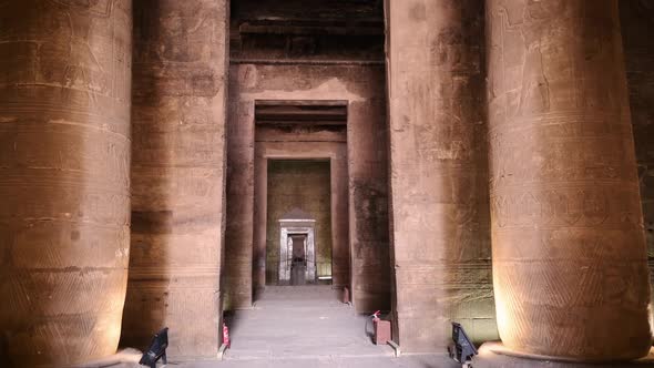 Temple Of Horus In Edfu, Egypt