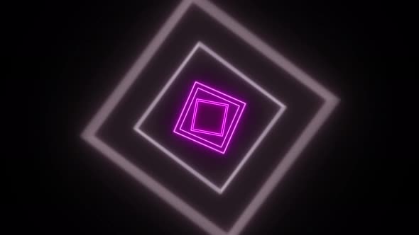 Abstract VJ Laser Glowing Neon