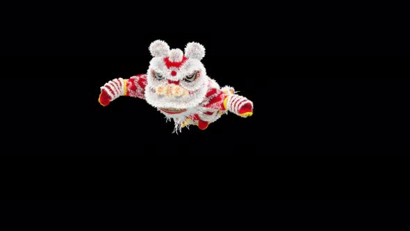 64 Chinese New Year Lion Dancing 4K alt
