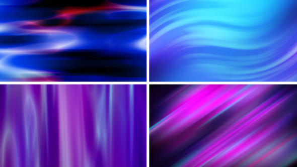 Gradient Waves Background Loop Pack alt