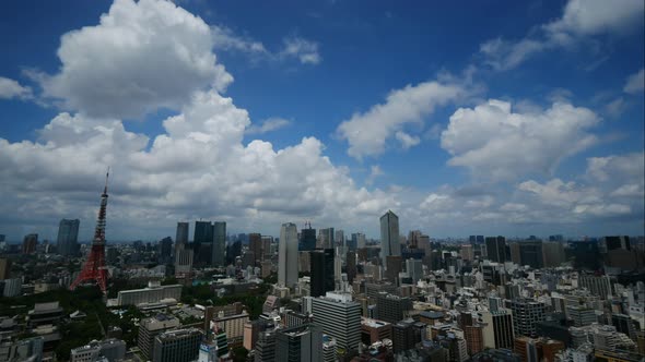 Beautiful architecture building in Tokyo city Japan alt