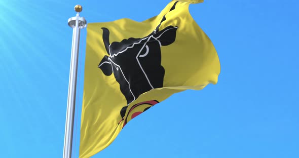 Canton of Uri Flag, Switzerland alt