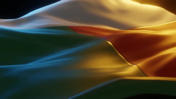 Madagascar - Stylized Flag alt