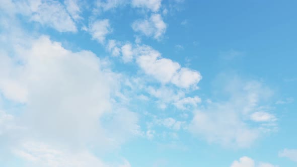 Time Lapse clouds in the sky