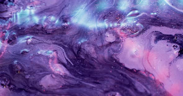 Glitter Fluid Wet Ink Texture Purple Pink Paint alt