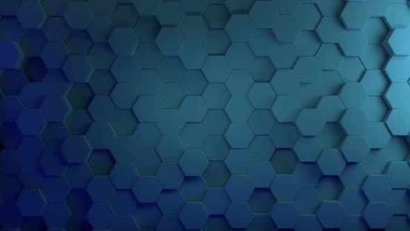 Looping Background  Blue Color Shader Effect Moving Objects alt