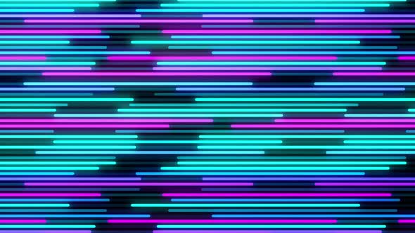 Abstract Background Blue neon line digital colourful 