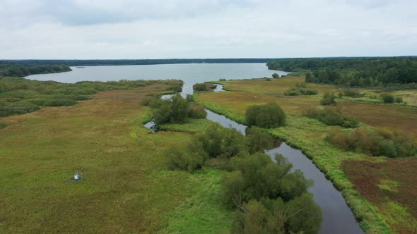 Pond Rozmberk Biosphere Trebonsko UNESCO Reserve Protected Landscape Area Wetlands Fishpond System