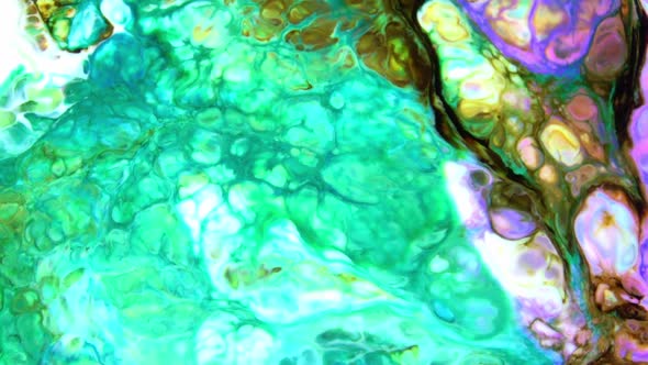 Multicolor Liquid Paint Surface 19 alt