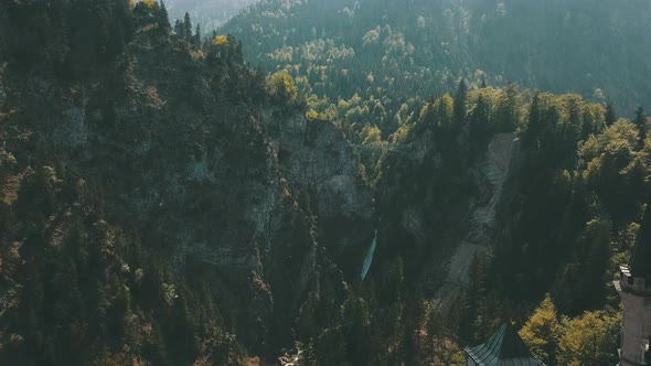 Neuschwanstein Castle in Fussen Bavaria Germany