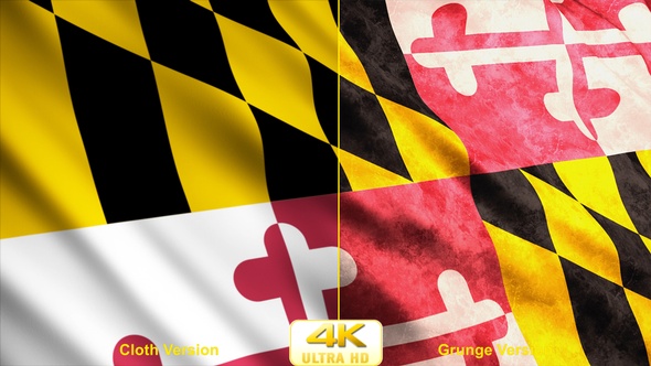 Maryland State Flags alt