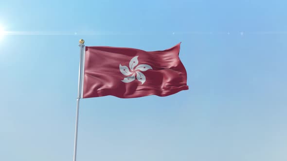 Hong Kong  Flag  alt