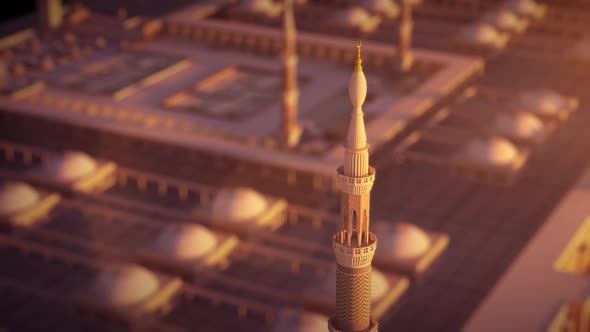 Al Masjid an Nabawi 3d mosque FHD Camera 07