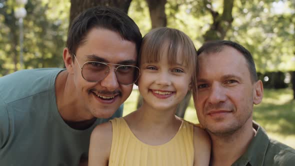Beautiful LGBTQ Family Portrait alt