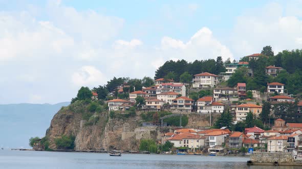 Lake Ohrid, Ancient Historic City District Heritage Travel Destination Macedonia
