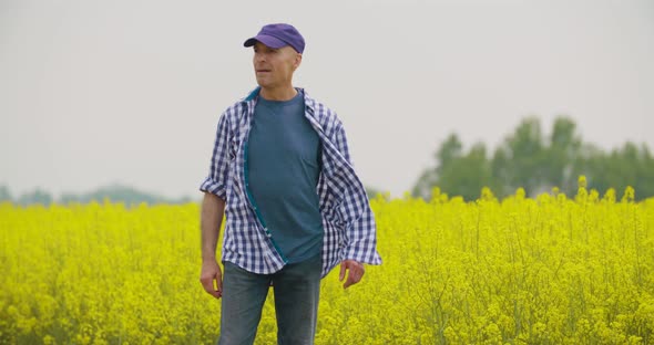 Portrait of Farmer Agriculture - Love of Farming alt
