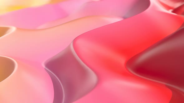 Abstract Red Wave Design Business Concept Art Smooth Curve Modern Color alt