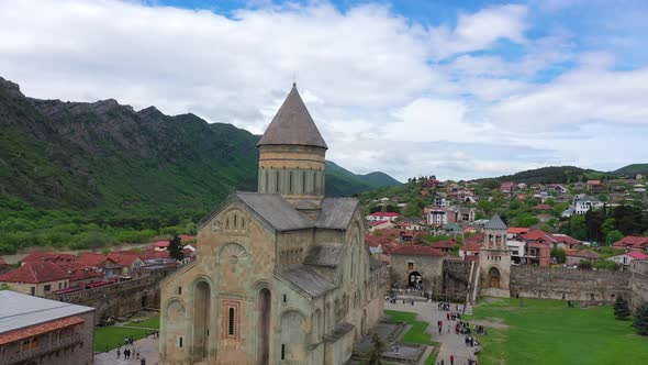 Svetitskhoveli - the cathedral patriarchal church of the Georgian Orthodox Church.