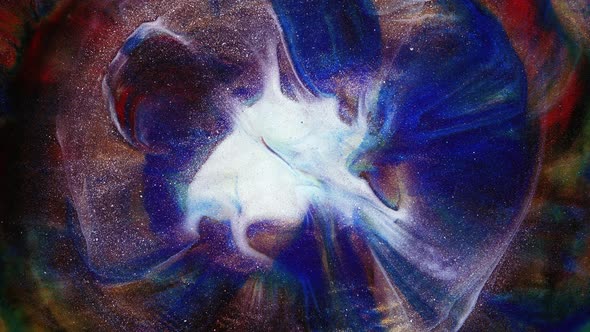 Colorful Abstract Texture of Liquid Marble Liquid Art alt