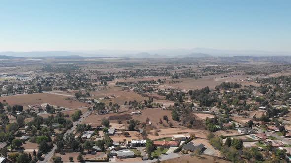 A beautiful skyline shot on a sunny day in Cherry Valley located in Riverside County, California. alt